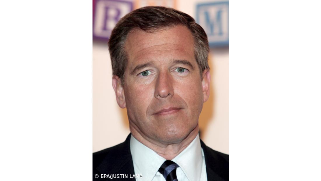 Canal NBC suspende apresentador Brian Williams por seis meses