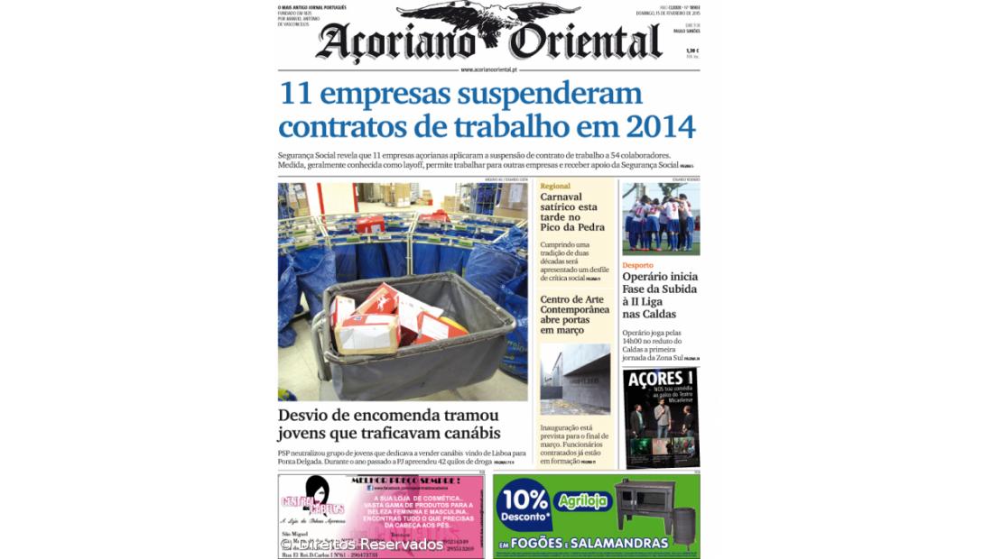 11 empresas suspenderam contratos de trabalho em 2014