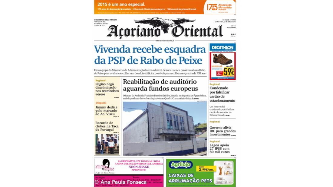 Vivenda recebe esquadra da PSP de Rabo de Peixe