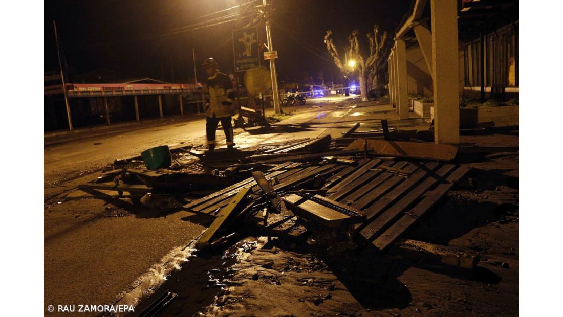 Pelo menos 5 mortos e um milhão de deslocados devido a sismo no Chile