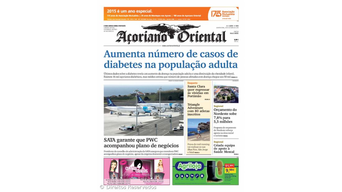 Aumenta número de casos de diabetes na população adulta