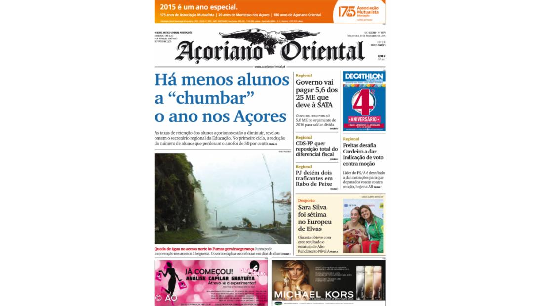 Há menos alunos a "chumbar" o ano nos Açores