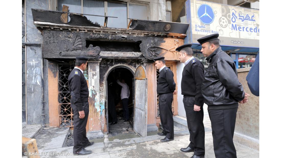Sobe para 16 número de mortos em ataque com 'cocktails molotov' contra discoteca no Cairo