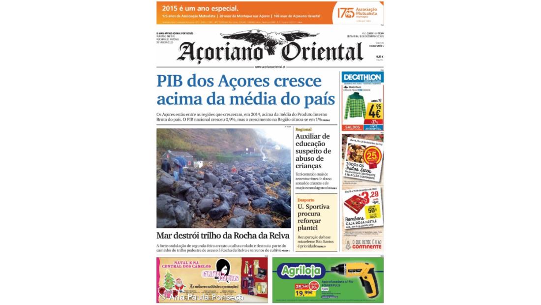 PIB dos Açores cresce acima da média do país