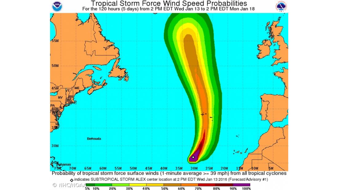 Ciclone passa a furacão e atinge grupo central dos Açores na sexta-feira 