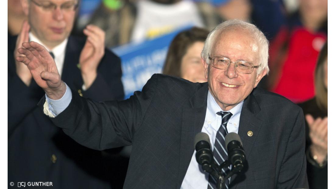Bernie Sanders à frente das primárias no Nevada segundo os primeiros resultados