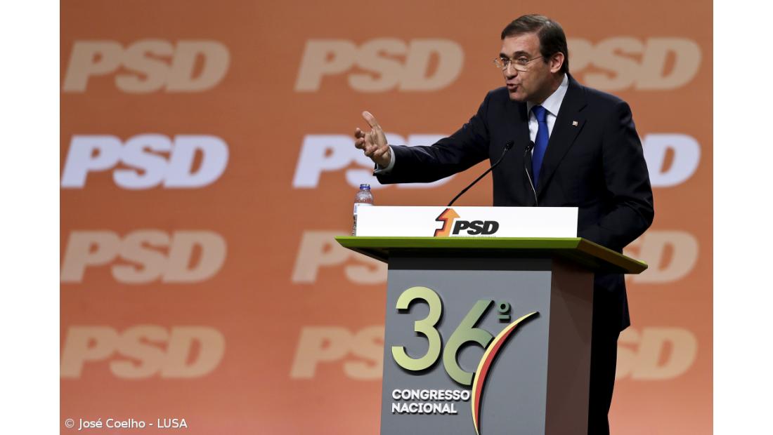 Passos Coelho reconhece que não é "noite de festa" para o PSD 