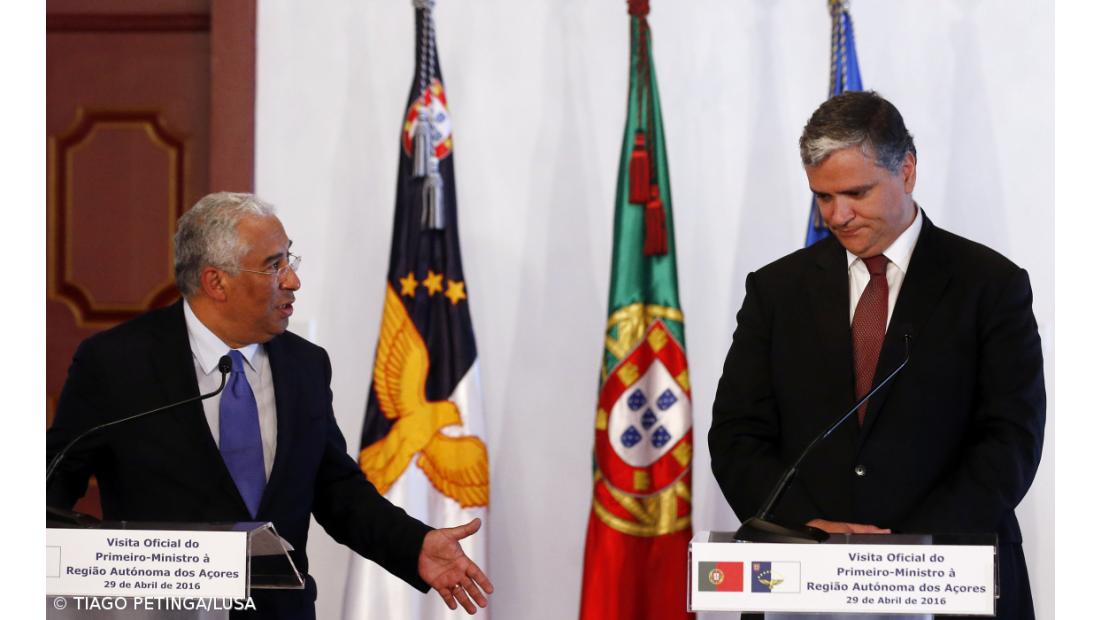 António Costa e Vasco Cordeiro anunciam acordo global