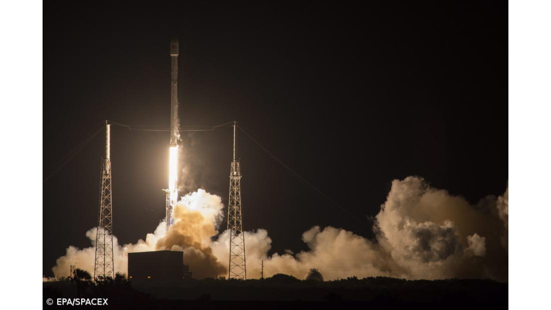 SpaceX conseguiu pousar foguete após lançamento de satélite no espaço