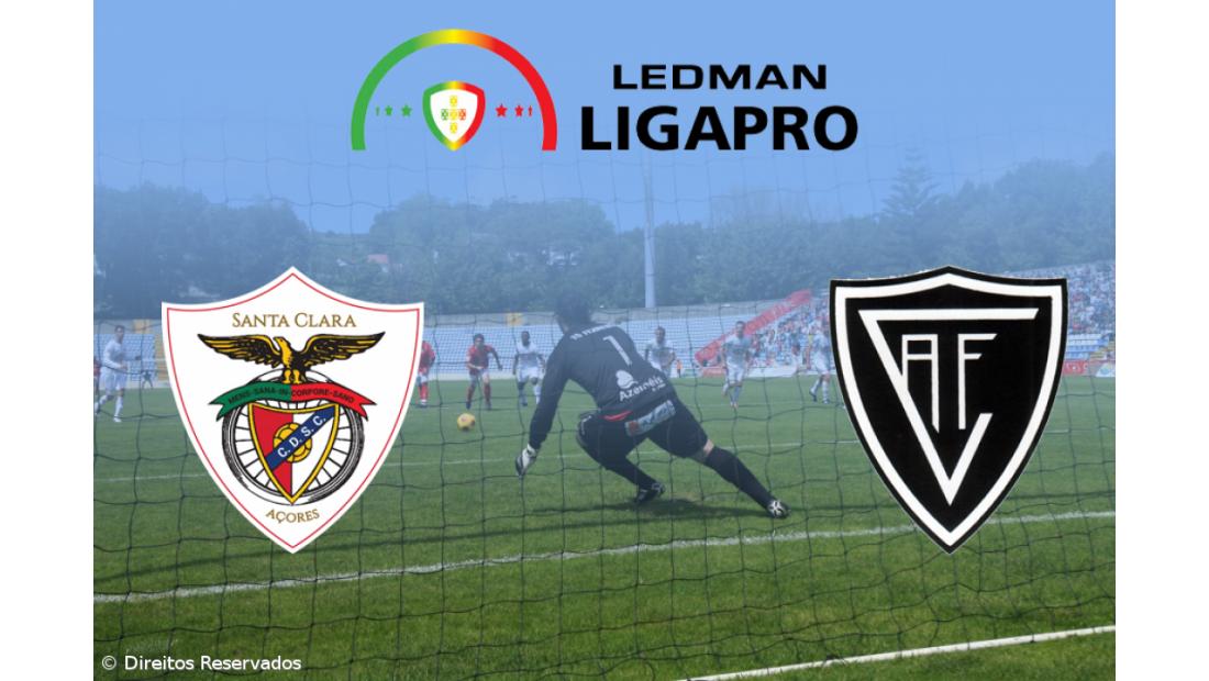 Santa Clara entra em 2018 com um nulo na receção ao Académico de Viseu