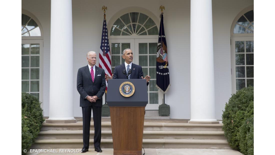  "Agora torcemos todos pelo êxito de Trump" afirma Obama