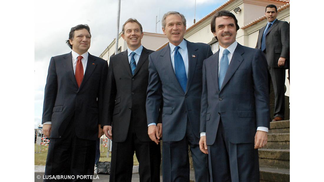 José Maria Aznar diz que a melhor foto que tem foi a tirada na Cimeira das Lajes