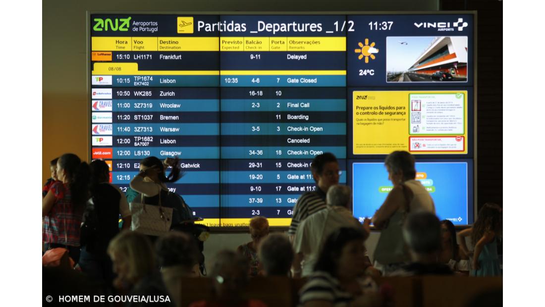 TAP antecipa e cancela voos no sábado devido à passagem de furacão na Madeira