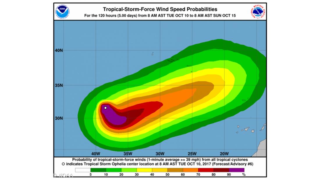 Todas as autoridades de Proteção Civil nos Açores acompanham tempestade tropical Ophelia