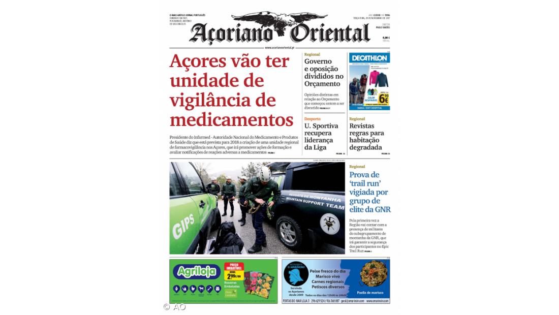 "Açores vão ter unidade de vigilância de medicamentos"