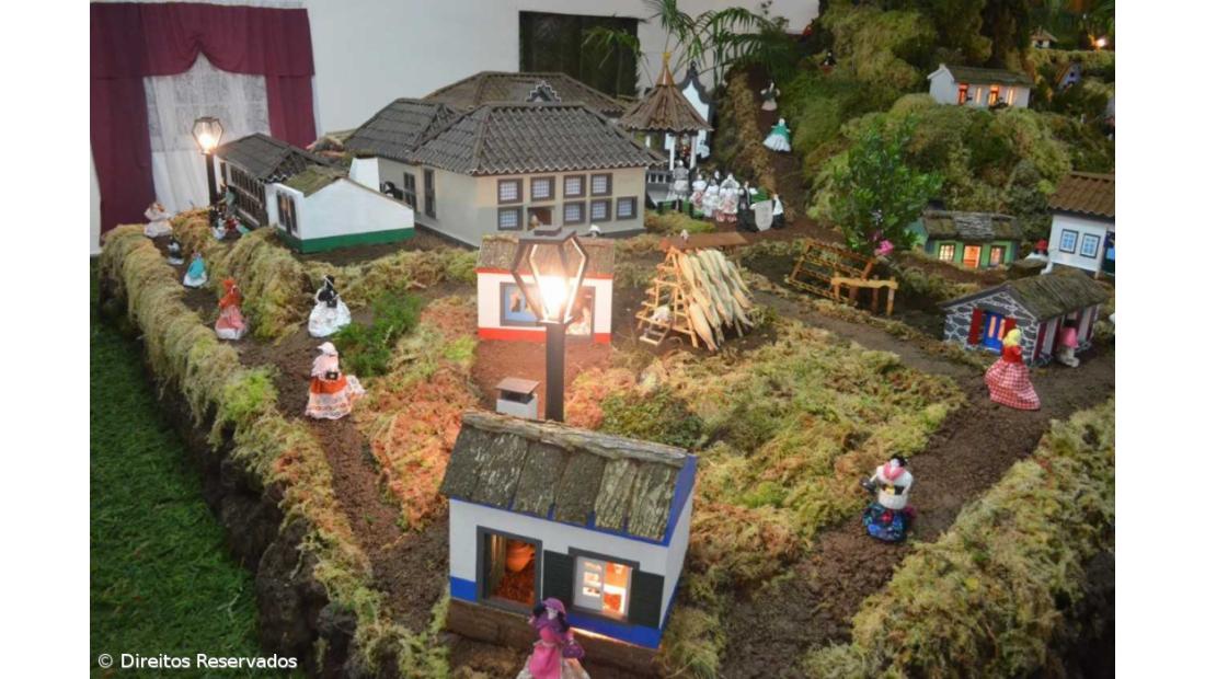 Trabalhos manuais dão vida a presépio com 200 metros quadrados na Água Retorta 