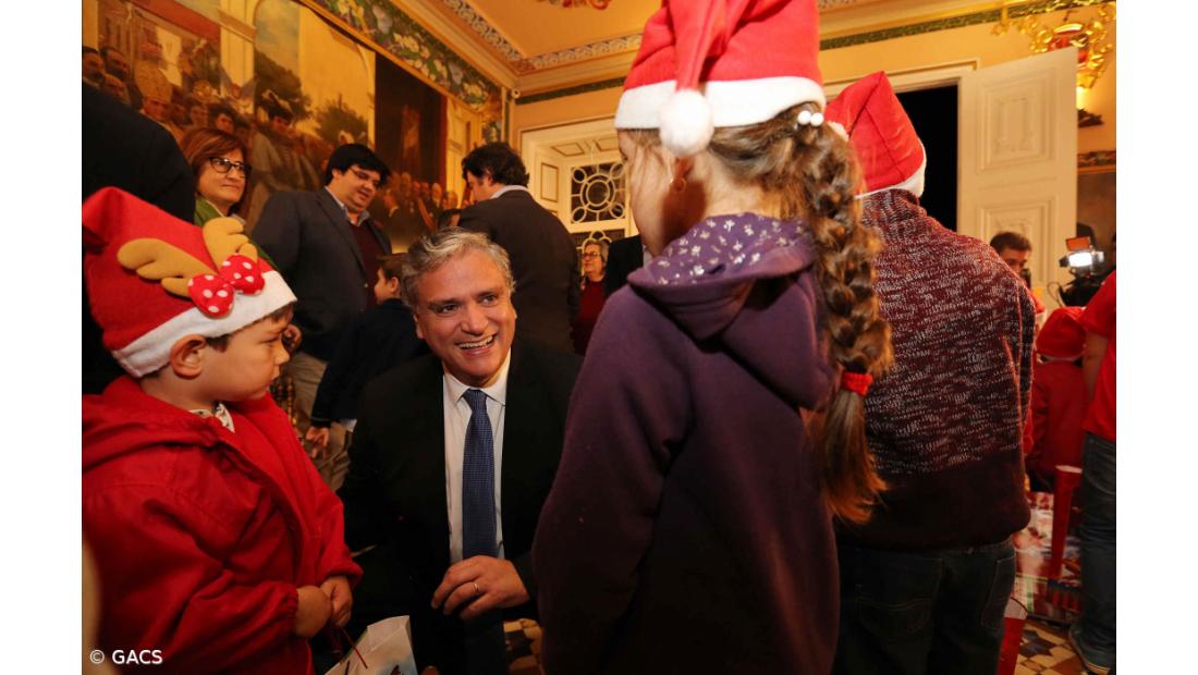 Crianças do Pilar da Bretanha inauguram Árvore de Natal da presidência – Imagem 2