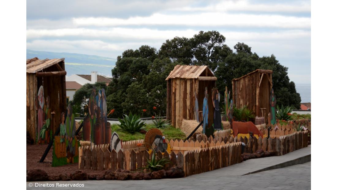 Centro histórico da Ribeira Grande com presépio em tamanho real – Imagem 2