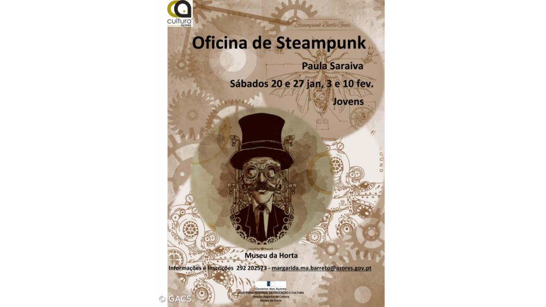 Museu da Horta promove oficina de 'steampunk'