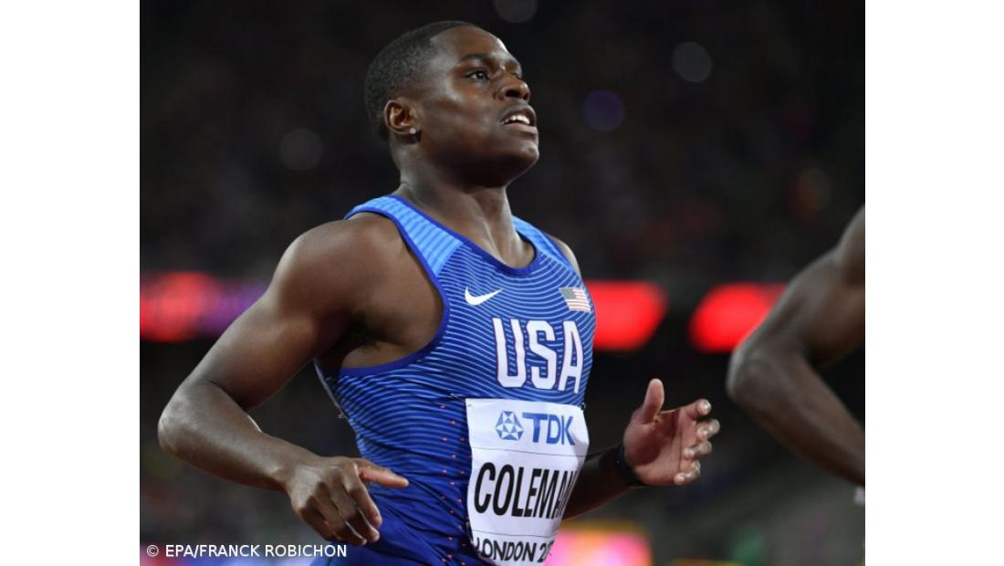 IAAF homologa recorde mundial dos 60 metros de Christian Coleman