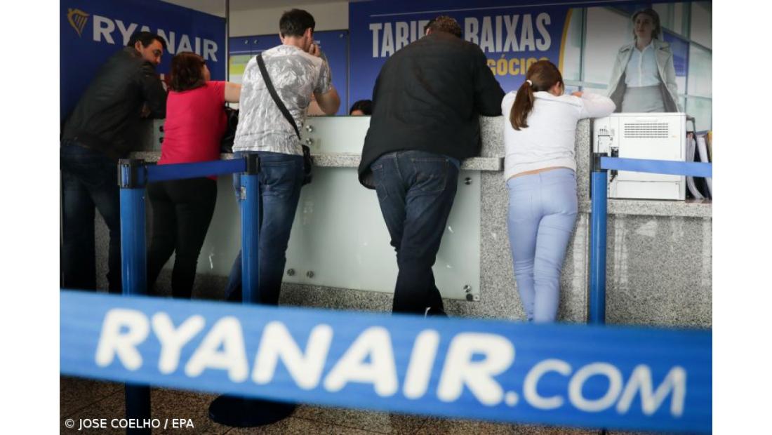 Carta a tripulantes da Ryanair entregue a autoridades nacionais
