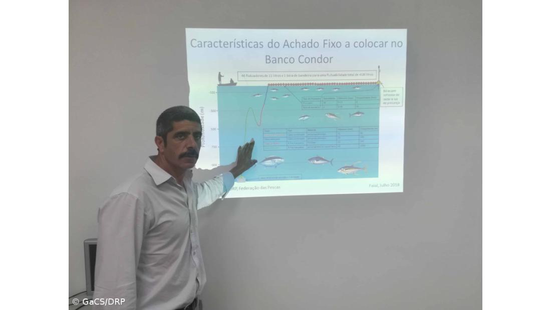 Experiência com sistema fixo para agregação de peixe no Banco Condor poderá beneficiar pescadores