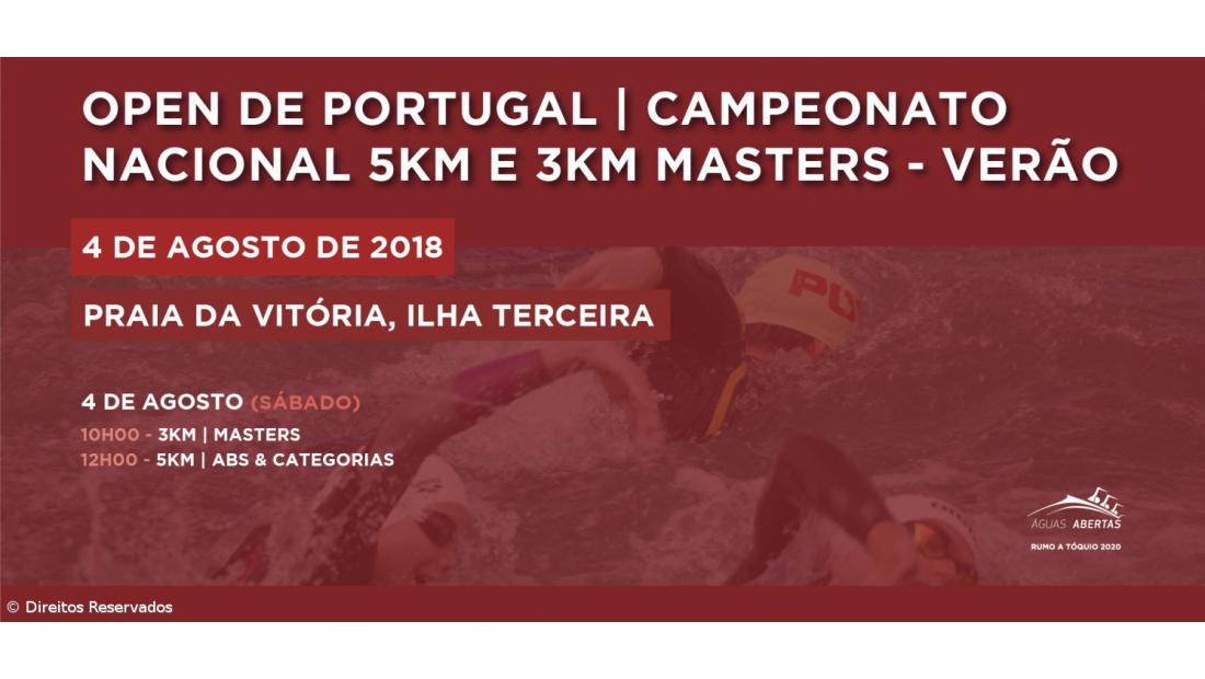 Open de Portugal - Campeonato Nacional de 5Km e 3Km Masters sábado