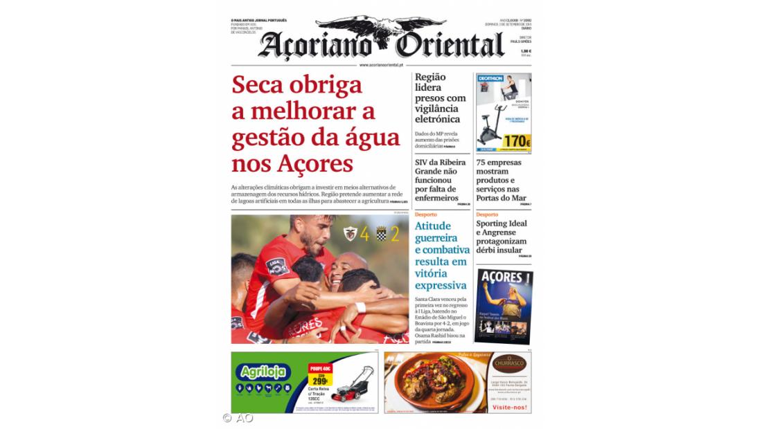 Seca obriga a melhorar a gestão da água nos Açores