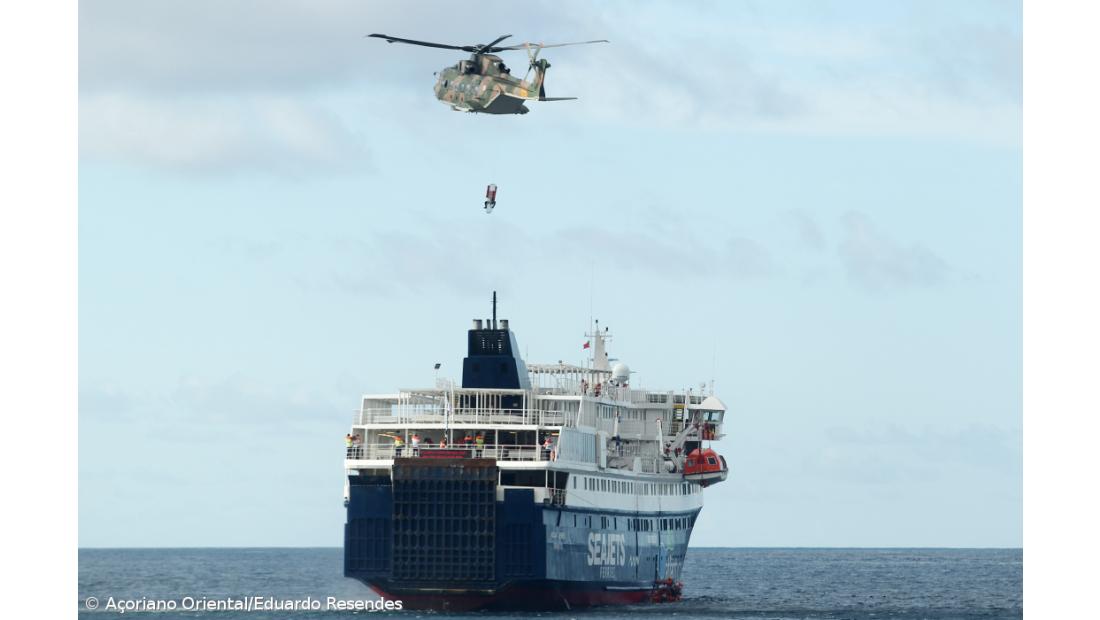 Exercício testa reação a acidente com navio da Atlânticoline – Imagem 5
