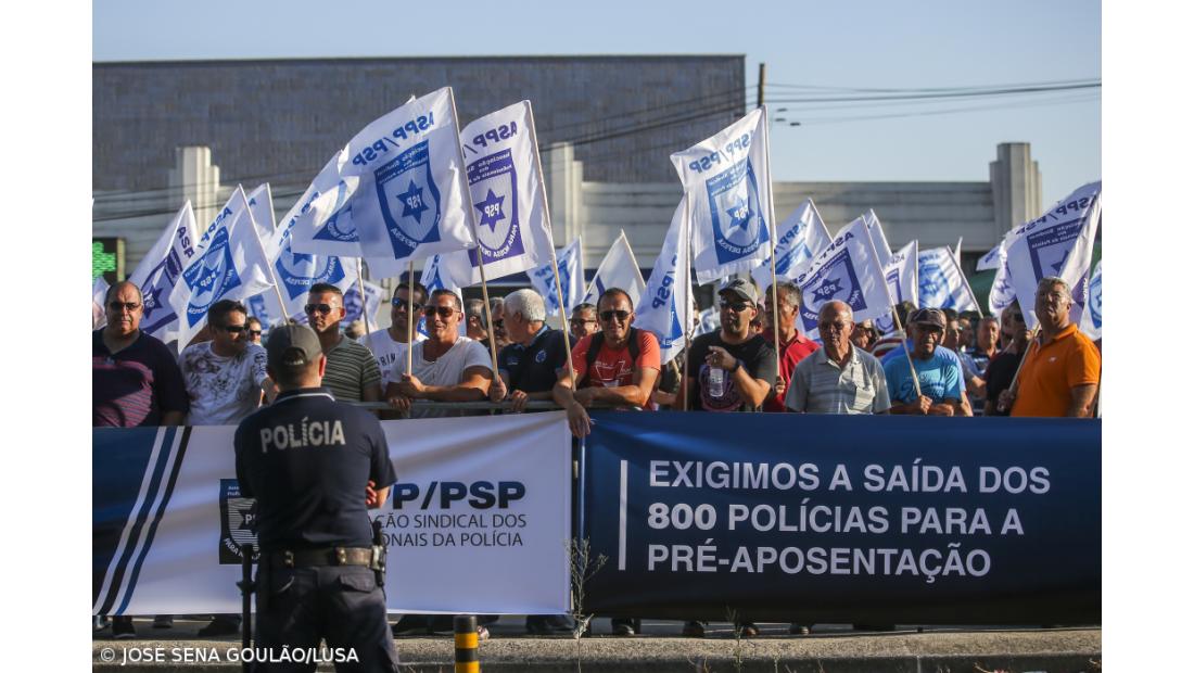 Sindicato da PSP contra intenção de partidos instrumentalizarem manifestação de quinta-feira