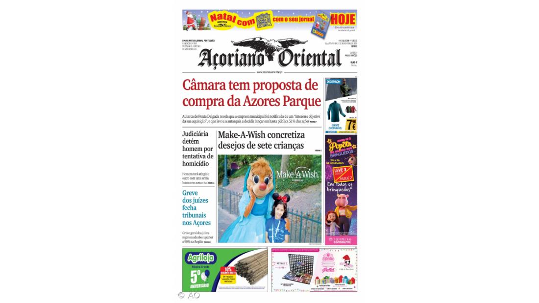 Câmara tem proposta de compra da Azores Parque