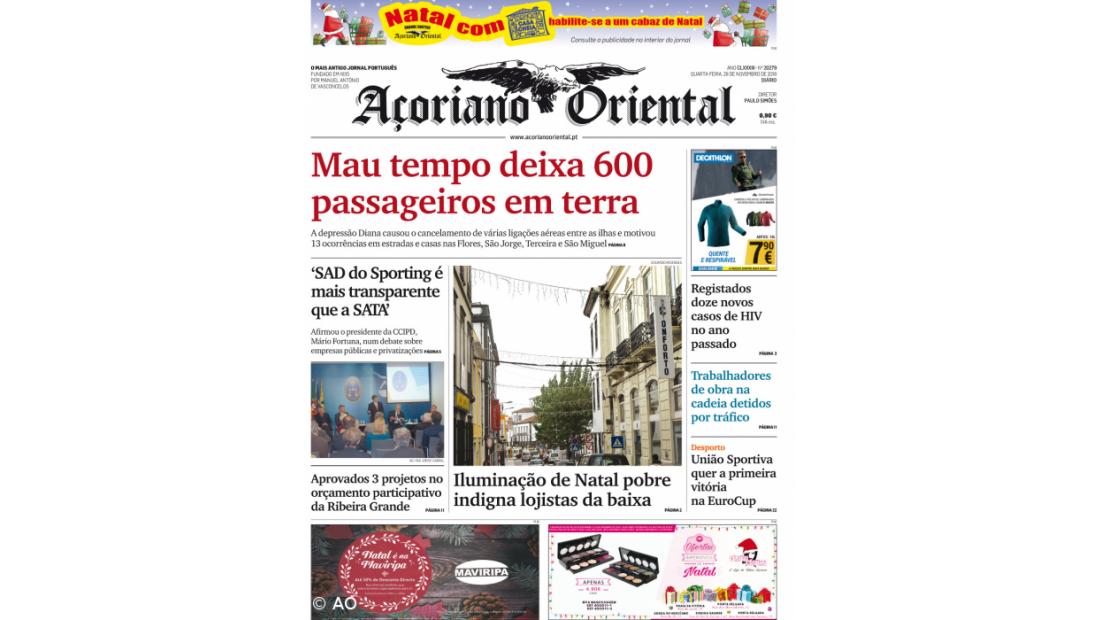 Mau tempo deixa 600 passageiros em terra