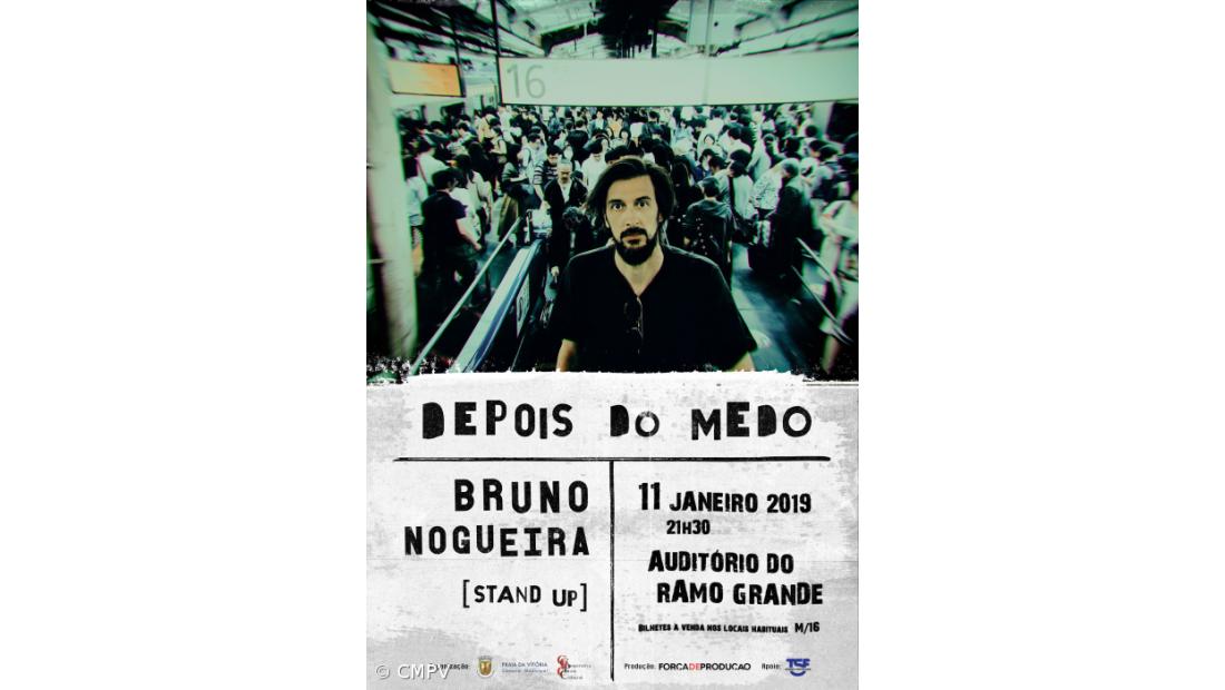 Bruno Nogueira marca presença na Praia da Vitória 