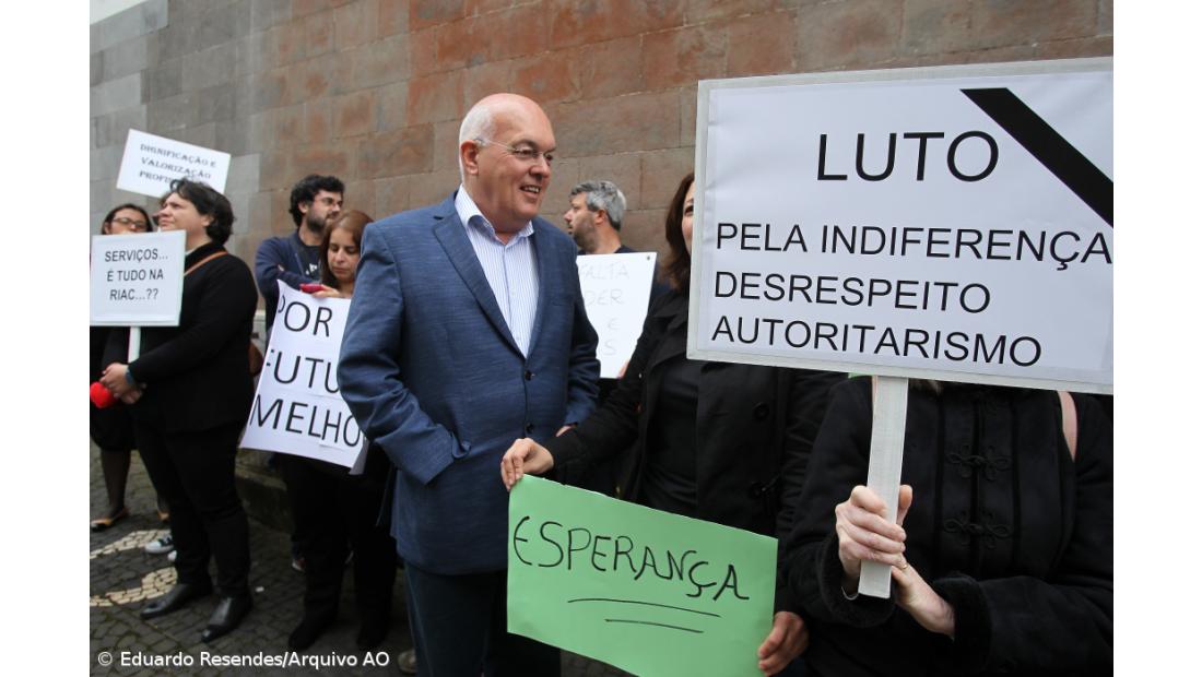 Sindicato e Governo dos Açores divergem na adesão à greve da Rede de Apoio ao Cidadão