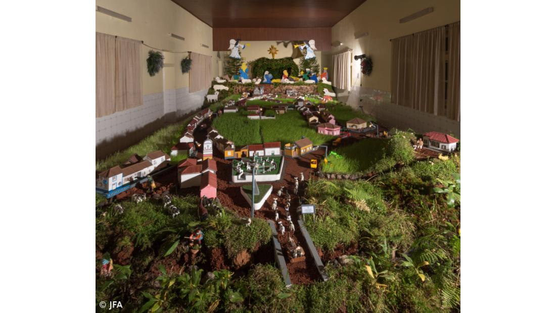 Inauguração do Presépio figurativo da freguesia de Achadinha