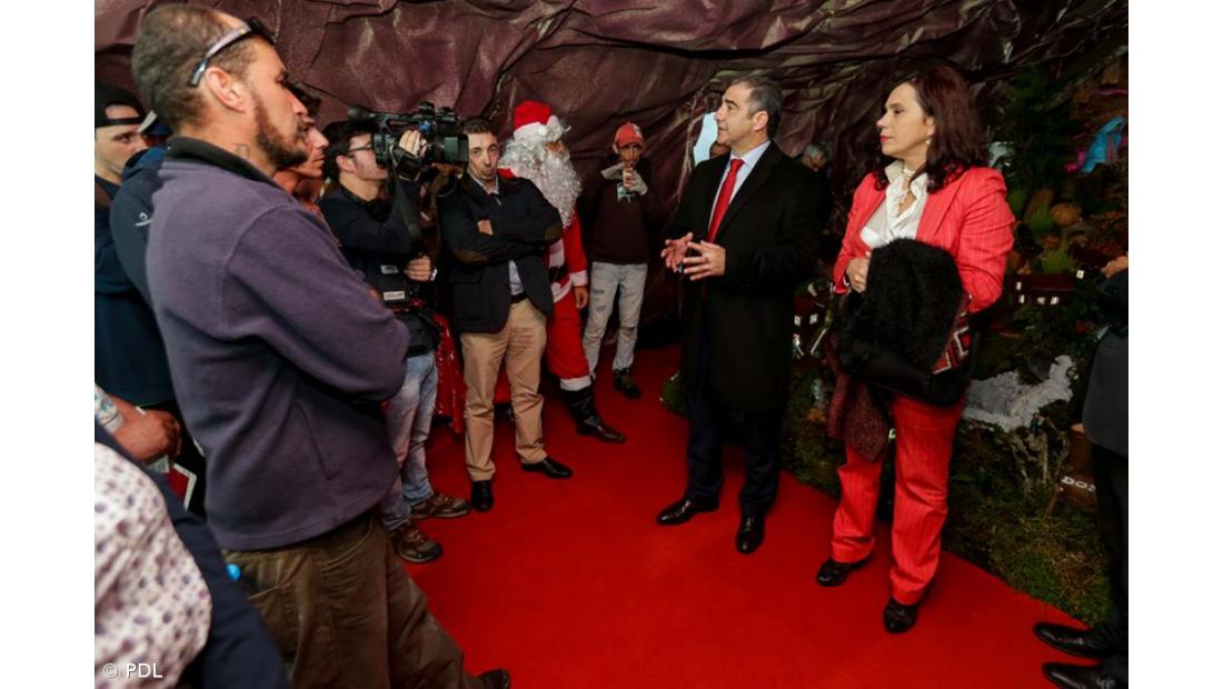 Inaugurado presépio da Casa dos Manaias feito pelos utentes do projeto social