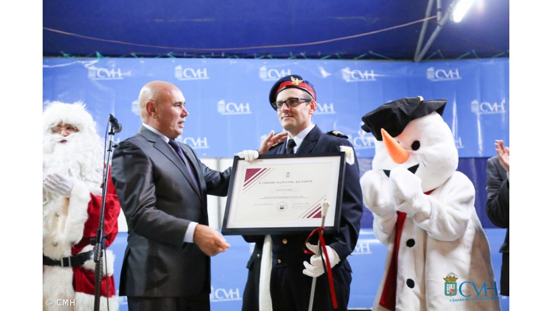 Natal com Tradição começou com reconhecimento à Fanfarra dos Bombeiros Voluntários – Imagem 2