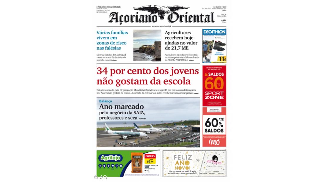 34 por cento dos jovens não gostam da escola