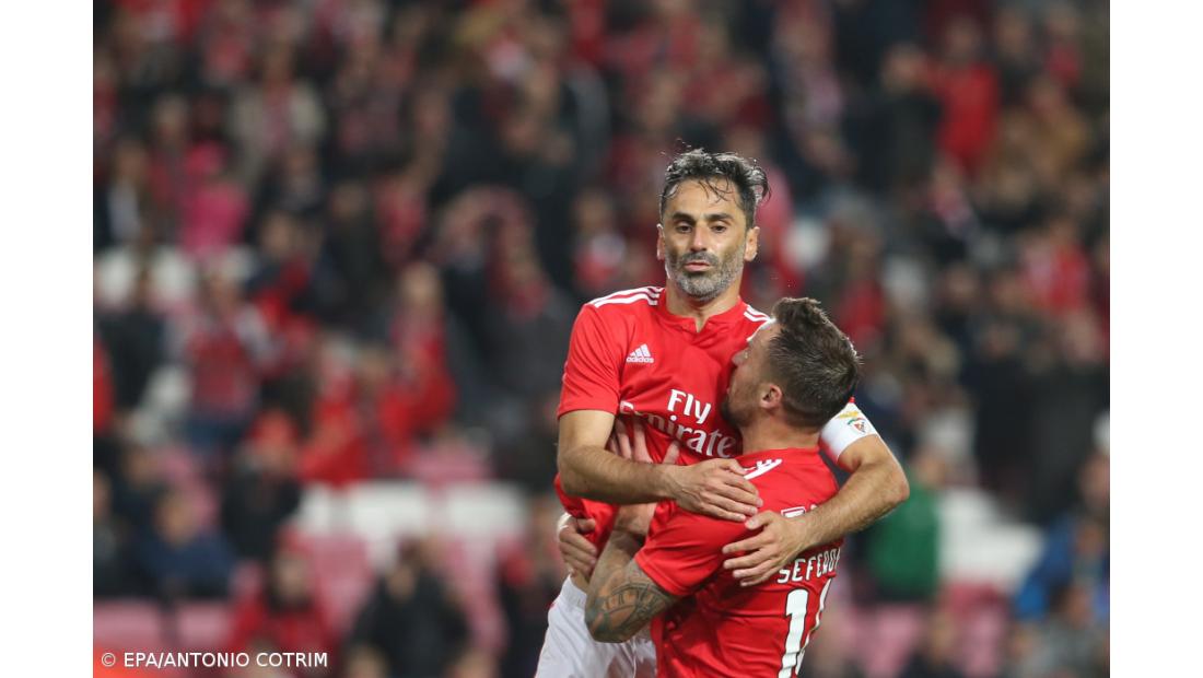 Jonas está lesionado e deverá ser baixa na visita do Benfica ao Santa Clara