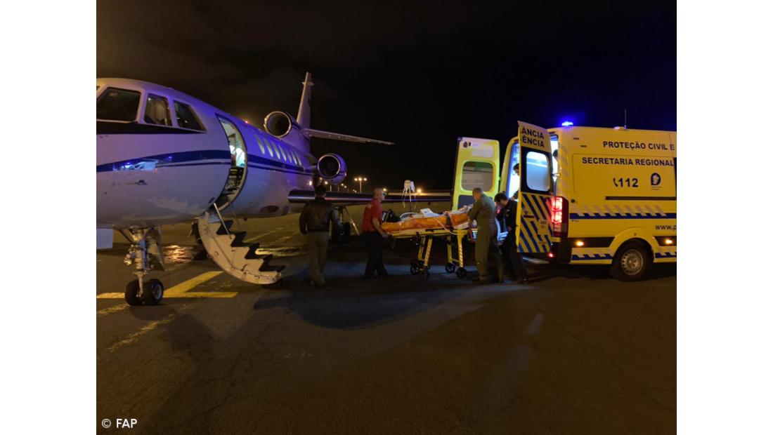 Criança com dificuldades cardiorrespiratórias transportada de São Miguel para Lisboa – Imagem 5