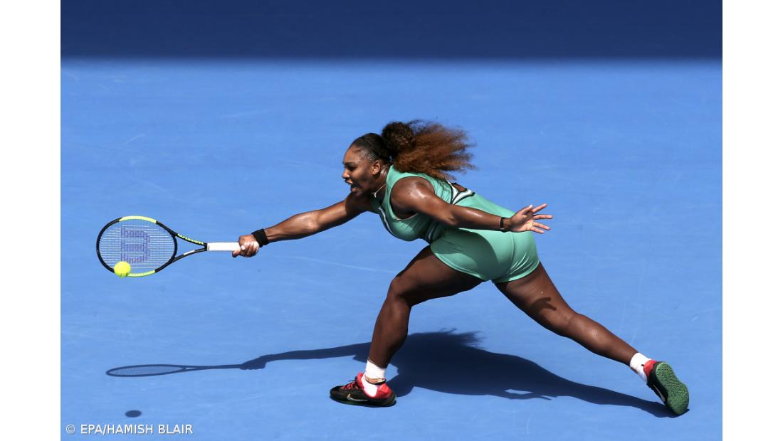 Serena Williams avança com tranquilidade para a 2.ª ronda