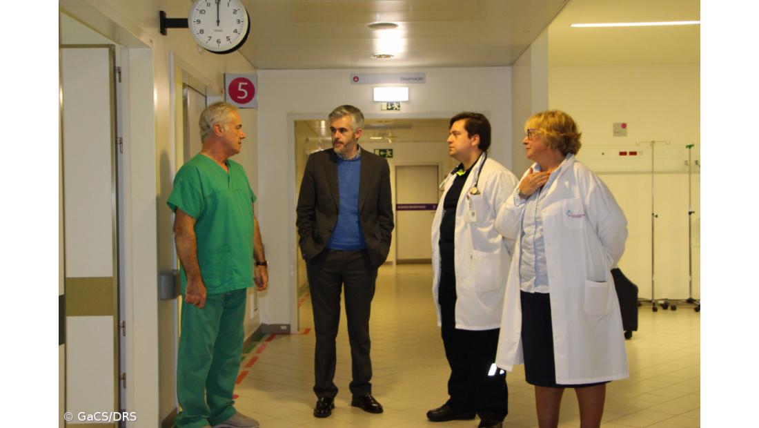 Diretor regional realça capacidade de resposta das unidades de saúde relativamente ao pico de gripe