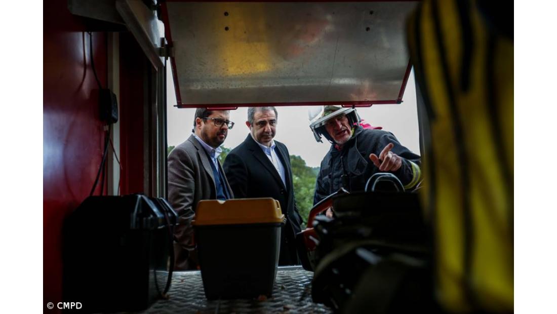 Câmara participa em simulacro com bombeiros de Ponta Delgada e do continente  – Imagem 2