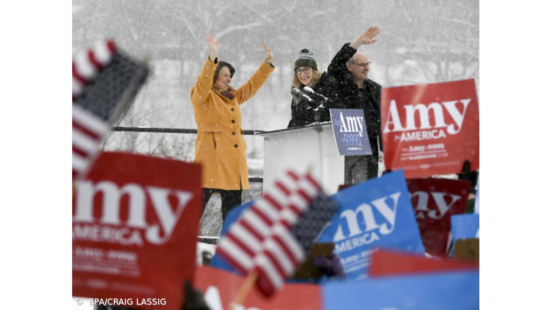 Senadora democrata Amy Klobuchar anuncia candidatura a presidenciais dos EUA – Imagem 1