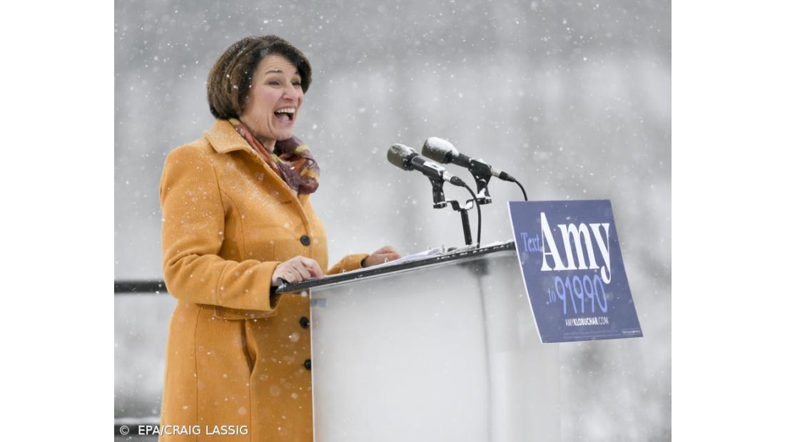 Senadora democrata Amy Klobuchar anuncia candidatura a presidenciais dos EUA – Imagem 2