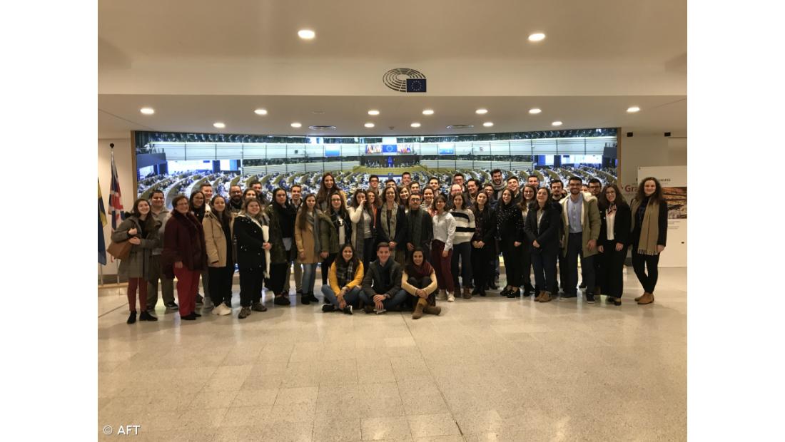 Filhos da Terra visitaram o Parlamento Europeu em Bruxelas