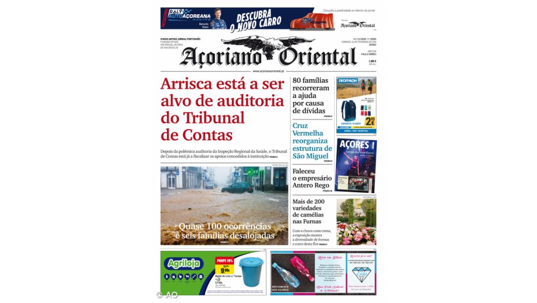 Arrisca está a ser alvo de auditoria do Tribunal de Contas