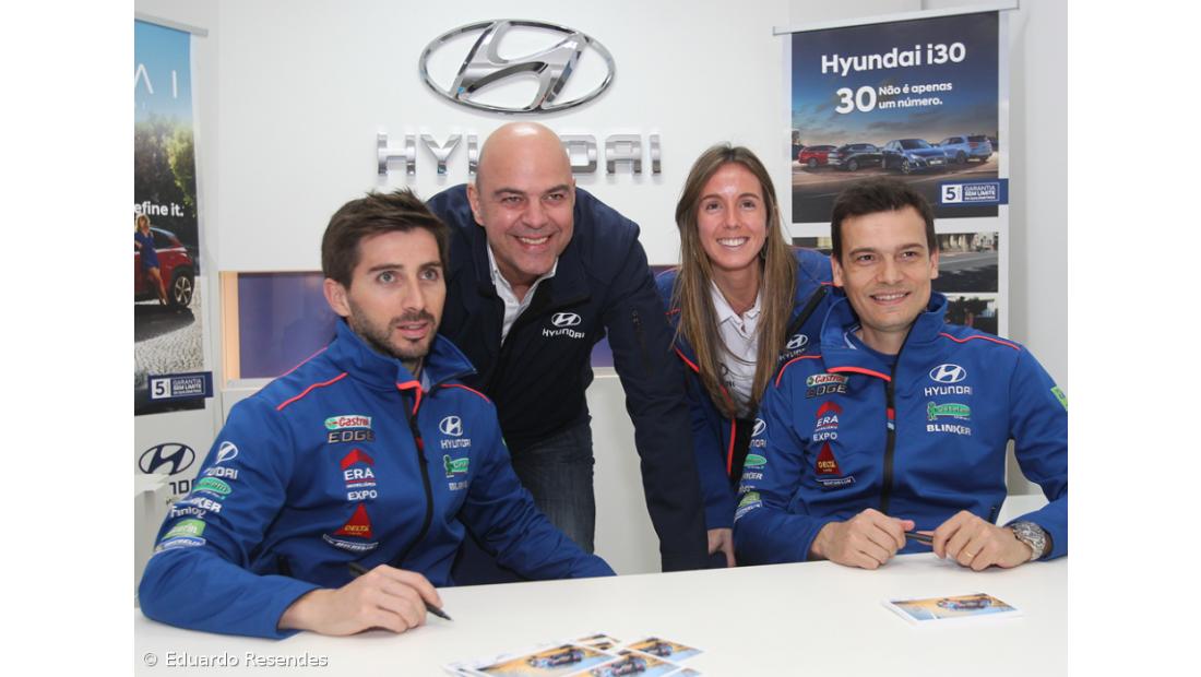 Team Hyundai Portugal em sessão de autógrafos – Imagem 8