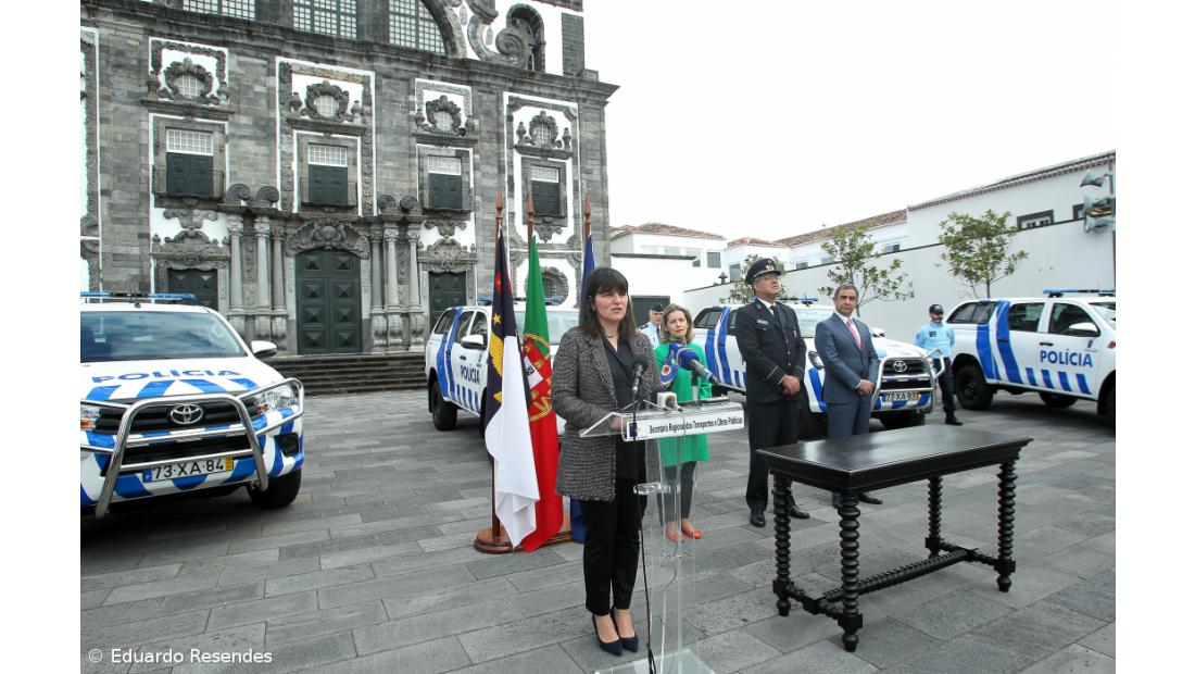 Governo dos Açores entrega seis viaturas todo-o-terreno à PSP