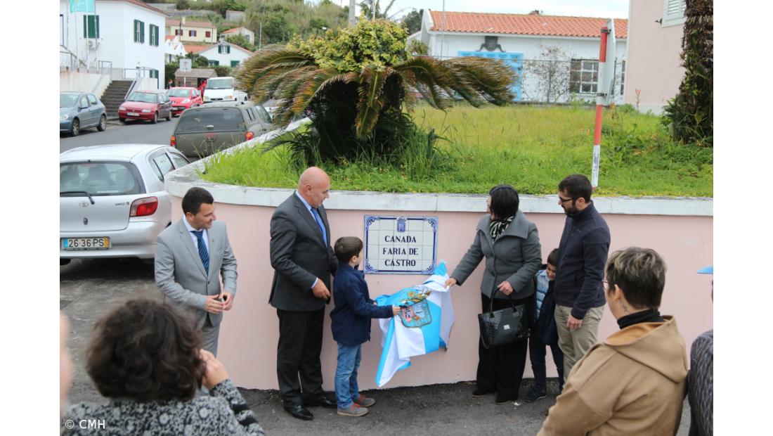 Manuel Faria de Castro imortalizado na toponímia faialense – Imagem 2